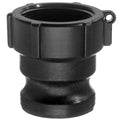 CamGrooveFttng,Threaded,PP,Nitrile
