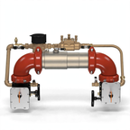 Ames 2000BM1FP-GV-0200 2-Inch Double Check Assembly with Gear-Operated Shutoffs