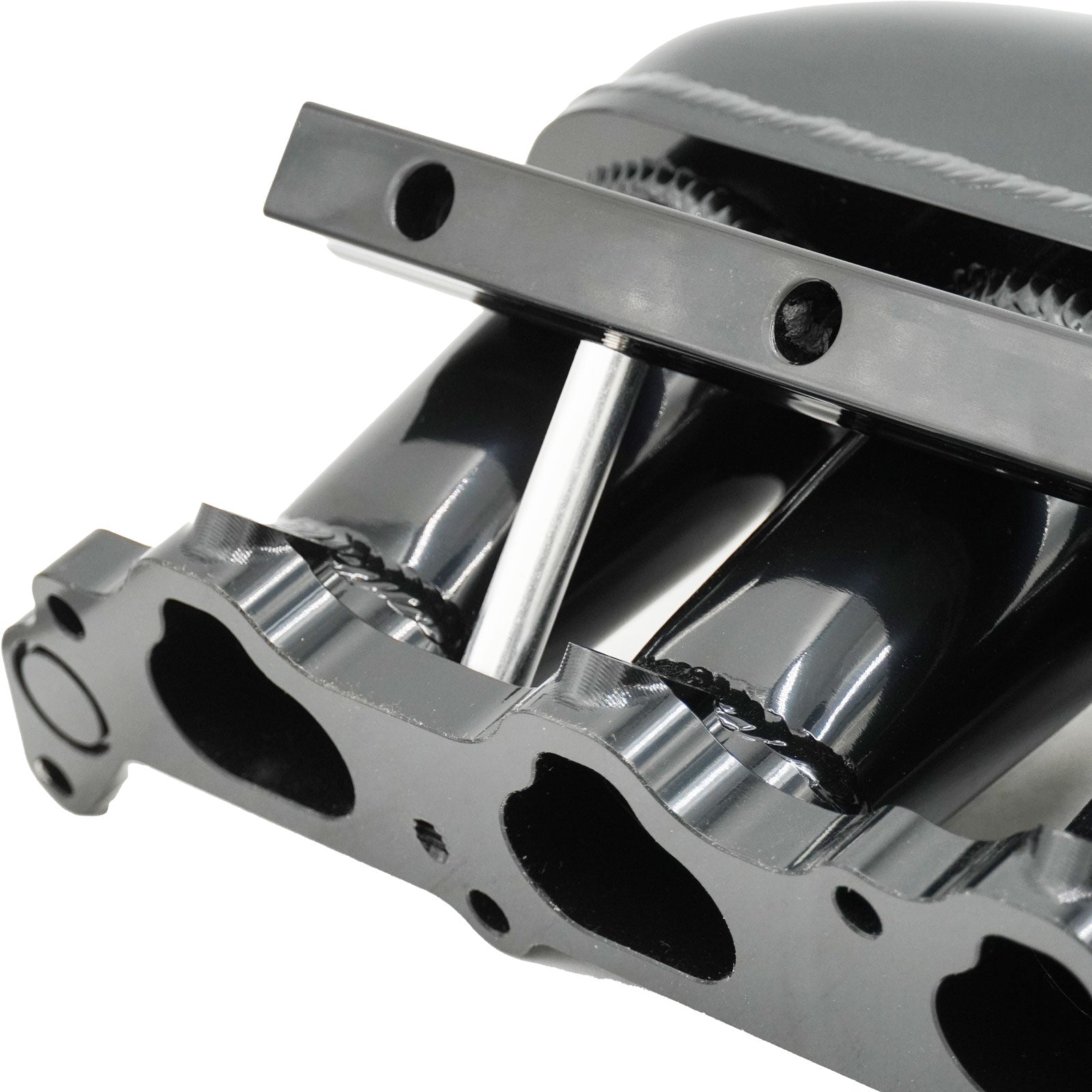 2JZ GTE Billet Intake Manifold Fuel Rail Throttle Body 90mm TB Supra 2J Swap 2JZ
