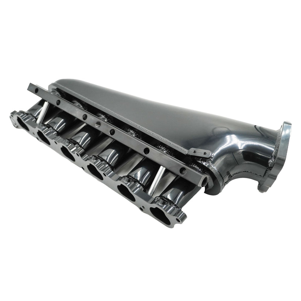 2JZ GTE Billet Intake Manifold Fuel Rail Throttle Body 90mm TB Supra 2J Swap 2JZ