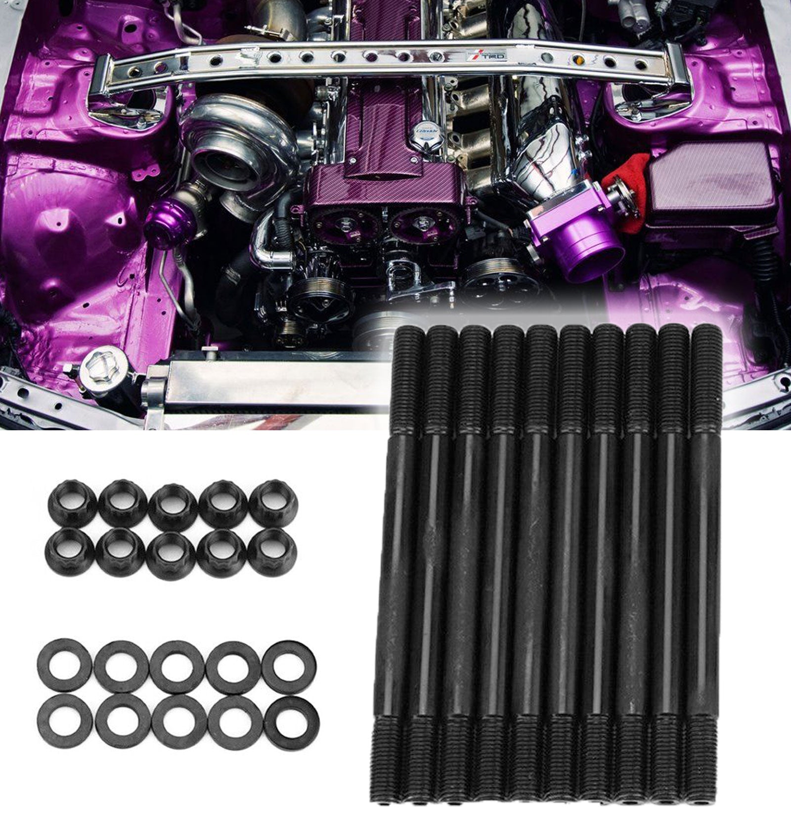 Performance Cylinder Head Stud Kit For Toyota Supra 3.0L 2JZ-GE 2JZ-GTE 2JZ 203-4205