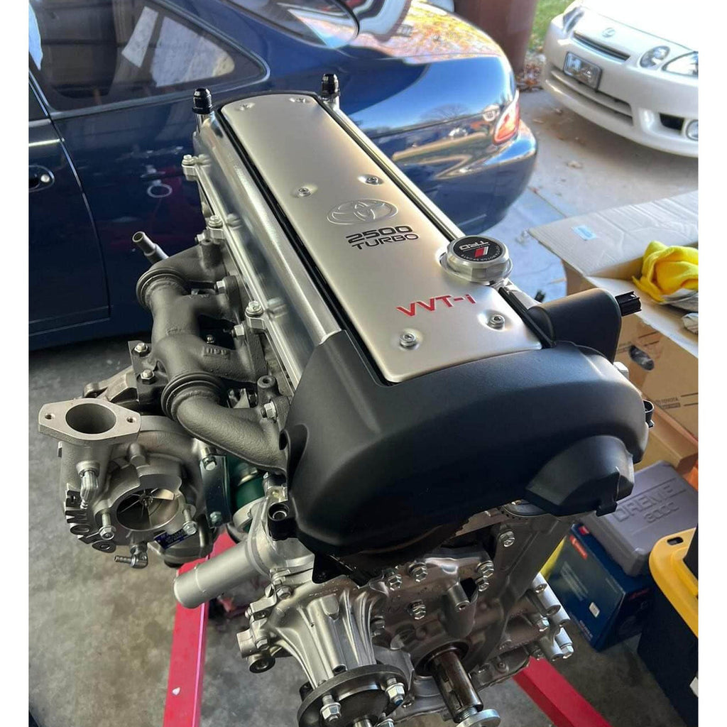 2JZ GTE VVTI Only Billet Valve Covers Bolts 2J AN10 For Lexus Toyota GS IS SC 300