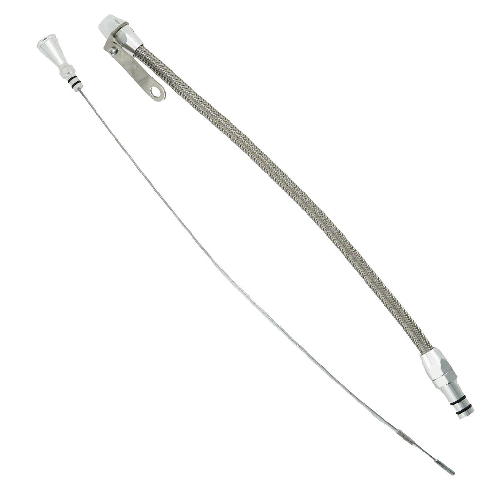 Billet Aluminum JZ Braided Transmission Fluid Dipstick 1JZ 2JZ Supra Swap 1J 2J