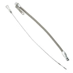 Billet Aluminum JZ Braided Transmission Fluid Dipstick 1JZ 2JZ Supra Swap 1J 2J