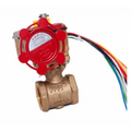 2 Inch UL FM Threaded Butterfly Valve Durable Control
