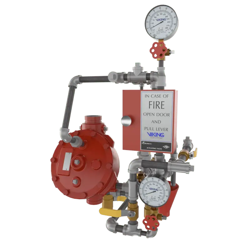 Viking F1 Deluge Valve Vertical for Commercial Fire Systems