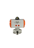 3-Way Globe Valve 1/4" Efficient Flow Control