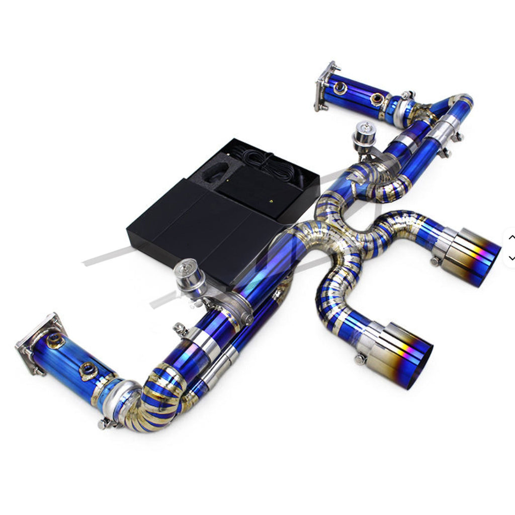 Titanium Valved Catback Exhaust for Porsche 911 991 991.2 Carrera S 3.0T