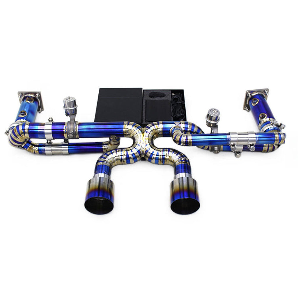 Titanium Valved Catback Exhaust for Porsche 911 991 991.2 Carrera S 3.0T