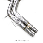Stainless Valved Catback Exhaust System for Audi B8 B8.5 S4 S5
