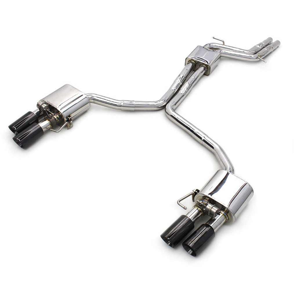 Stainless Valved Catback Exhaust System for Audi B8 B8.5 S4 S5