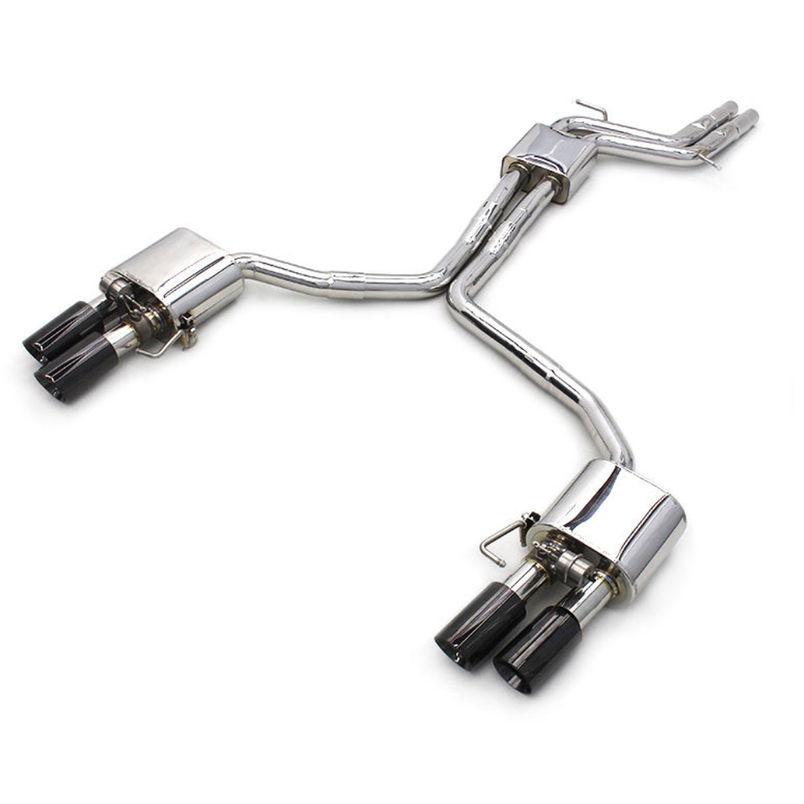 Stainless Valved Catback Exhaust System for Audi B8 B8.5 S4 S5