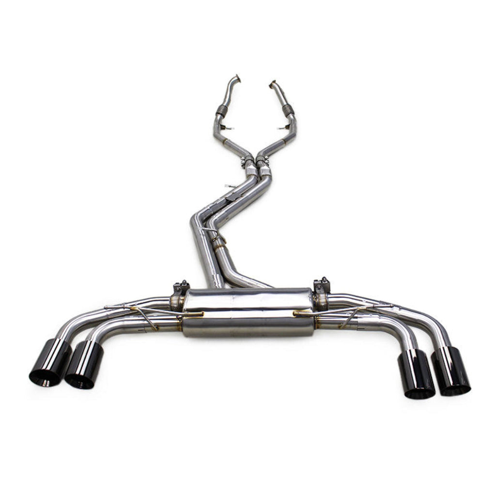T304 Stainless Valved Catback Exhaust System for Audi Q8 RSQ8 4.0T