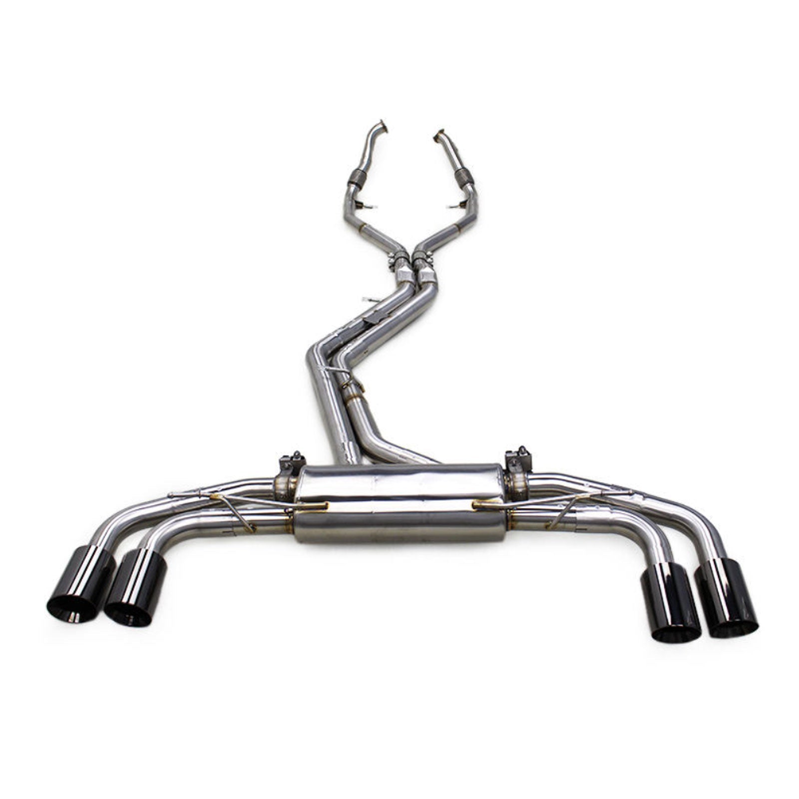 T304 Stainless Valved Catback Exhaust System for Audi Q8 RSQ8 4.0T