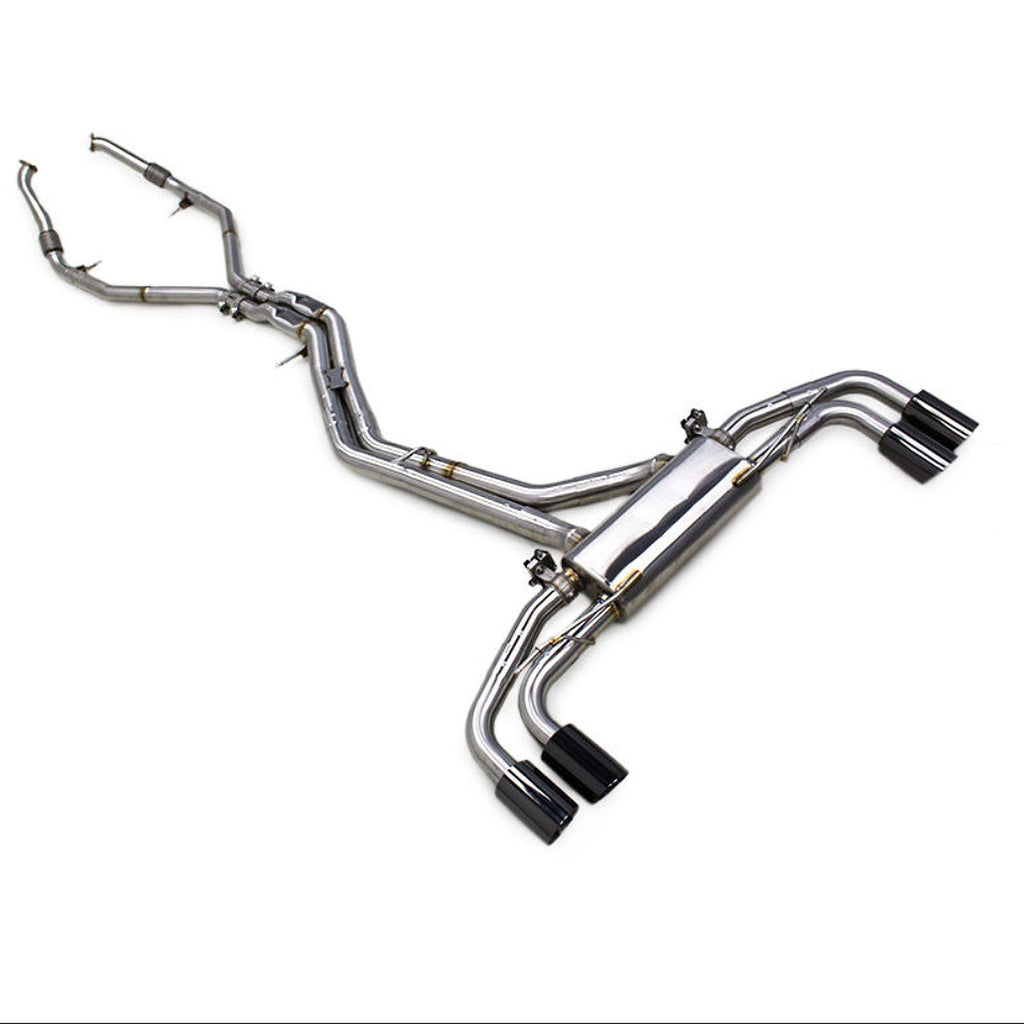 T304 Stainless Valved Catback Exhaust System for Audi Q8 RSQ8 4.0T