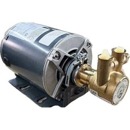 RotVanePmp,3/8"Dia,Brass,45 gph,1/2 hp