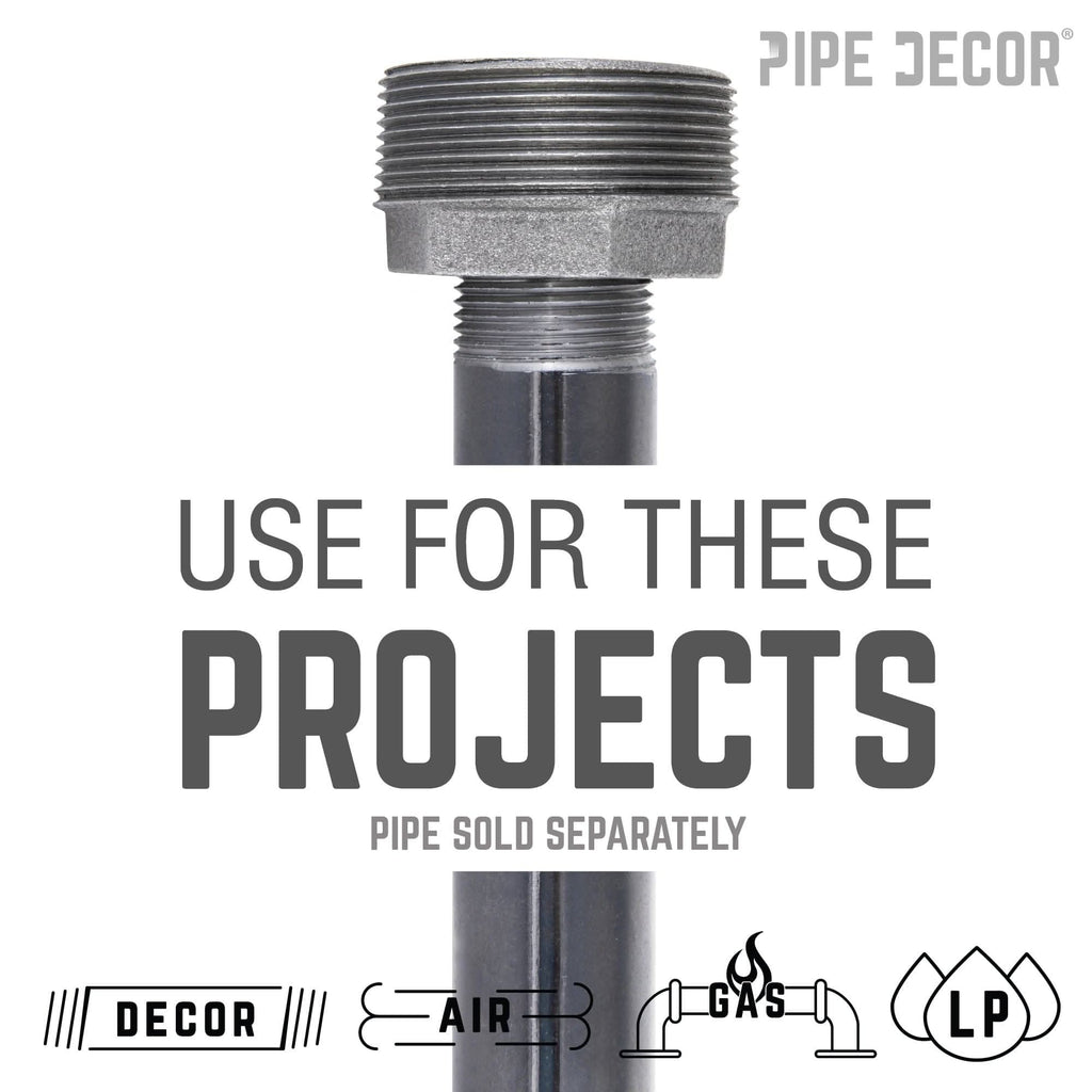 1 1/4 in. x 1 in. Black Bushing