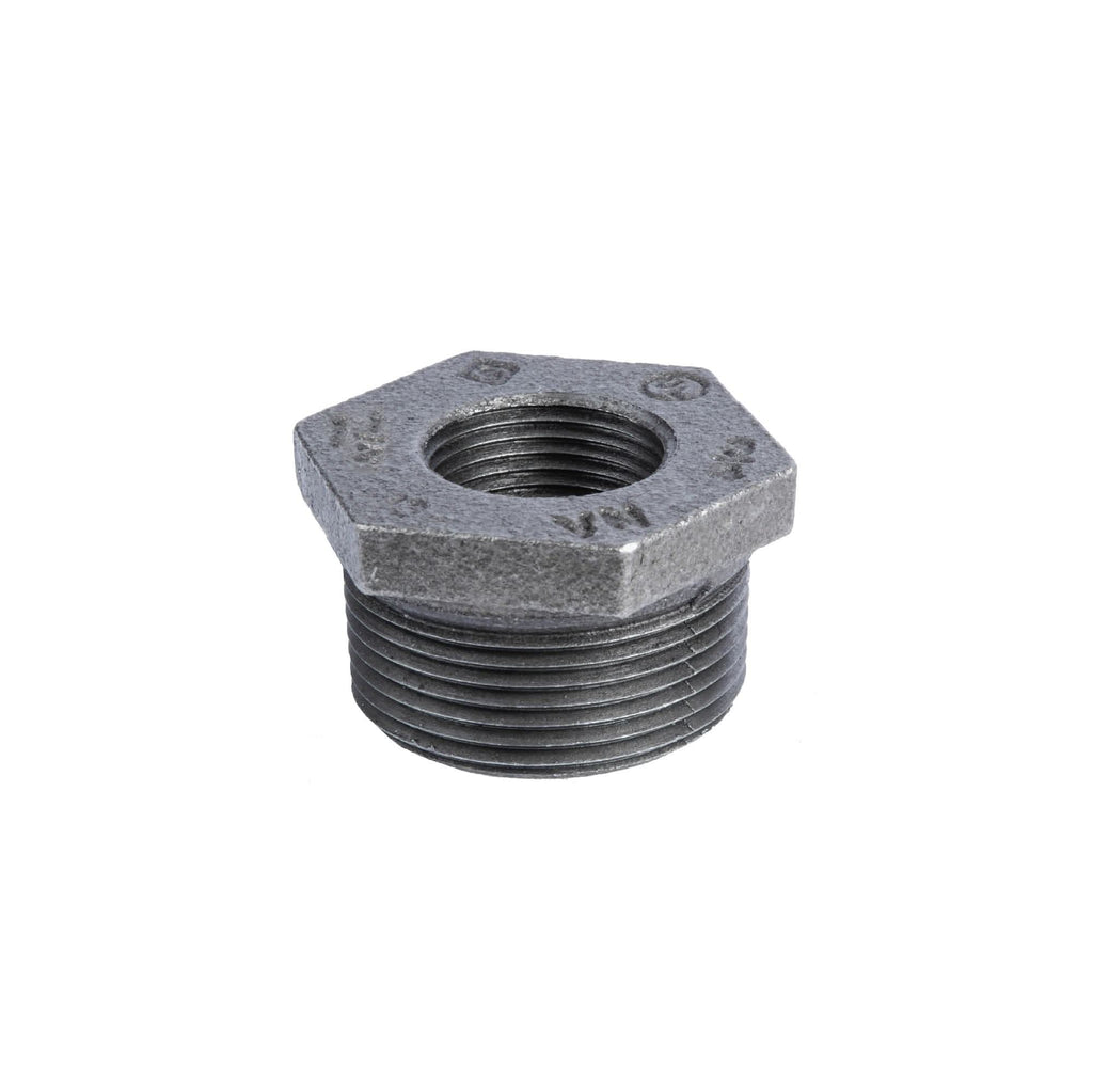 1 1/2 in. x 3/4 in. Black Bushing
