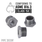 1/2 in. x 3/8 in. Black Bushing