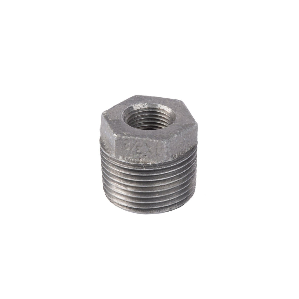 1 in. x 3/8 in. Black Bushing