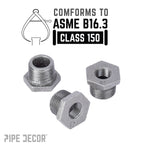 3/4 in. x 1/4 in. Black Bushing
