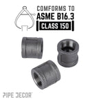 1 in. Black Coupling