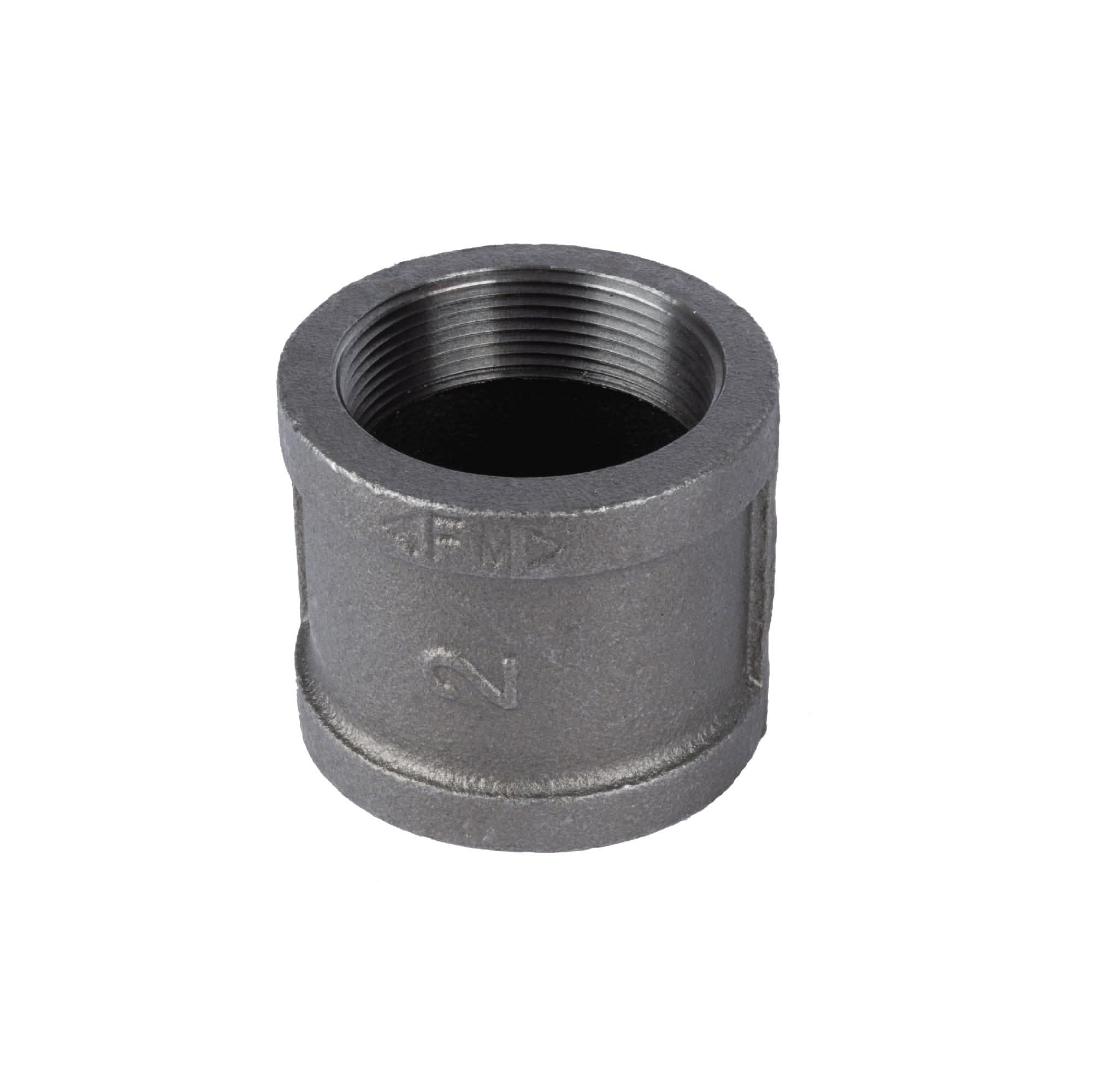2 in. Black Coupling