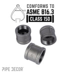 2 in. Black Coupling