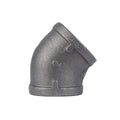 2 in. Black 45 Degree Elbow