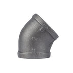 2 in. Black 45 Degree Elbow