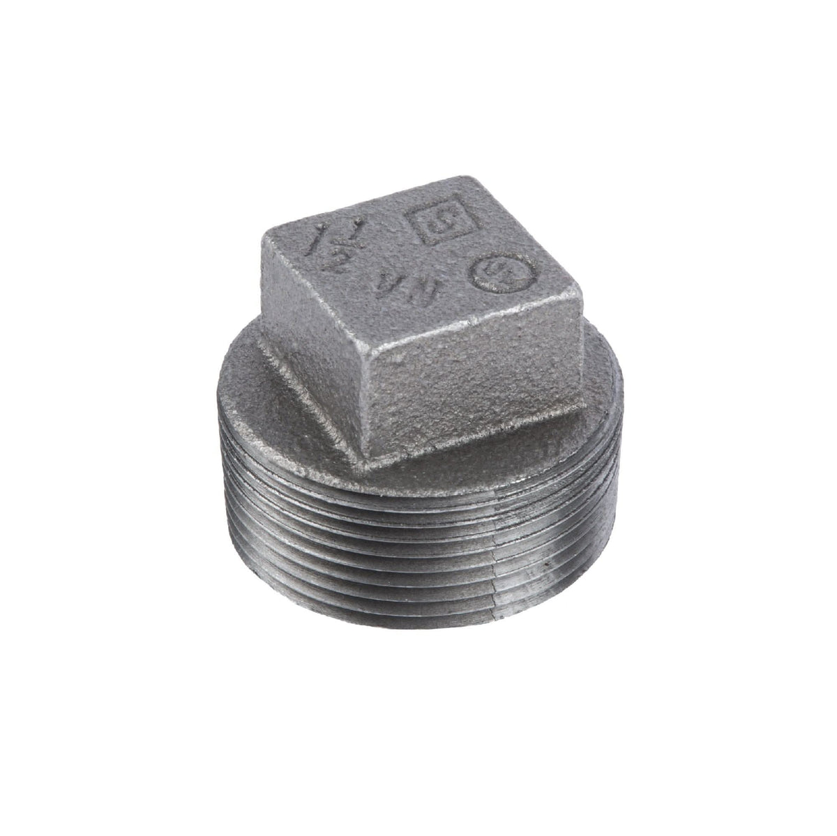 1 1/2 in. Black Plug