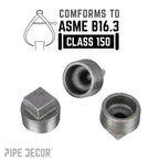 1 1/4 in. Black Plug