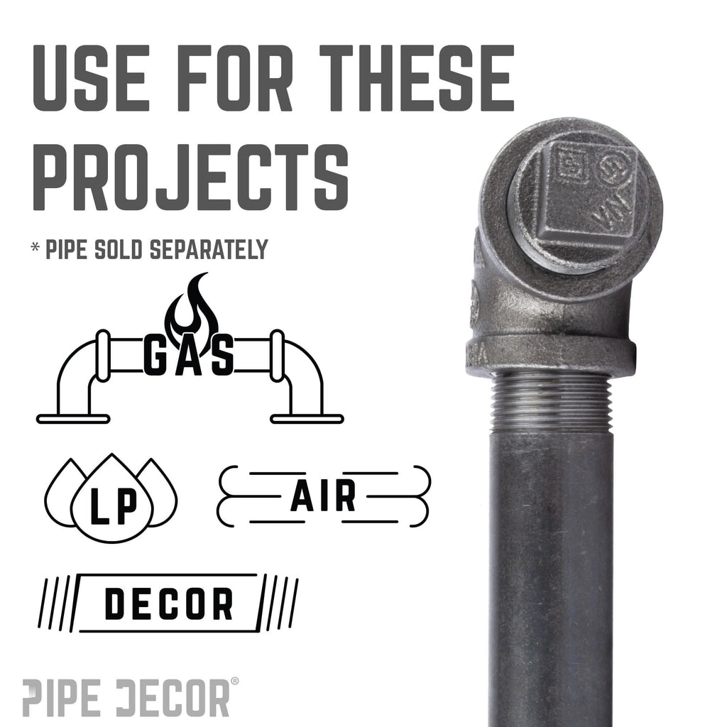 1/2 in. Black Plug