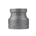1 in. x 3/4 in. Black Reducing Coupling