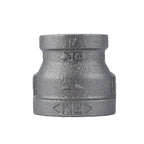 1 in. x 3/4 in. Black Reducing Coupling