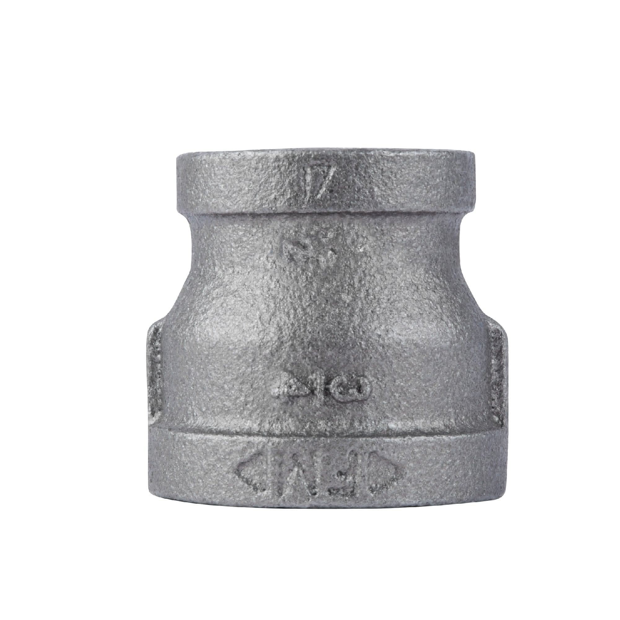 3/4 in. x 1/2 in. Black Reducing Coupling