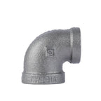 1/2 in. x 3/8 in. Black Reducing Elbow