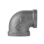 1 in. x 3/4 in. Black Reducing Elbow