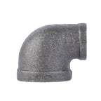2 in. x 1 in. Black Reducing Elbow