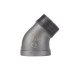 2 in. Black 45 Degree Street Elbow