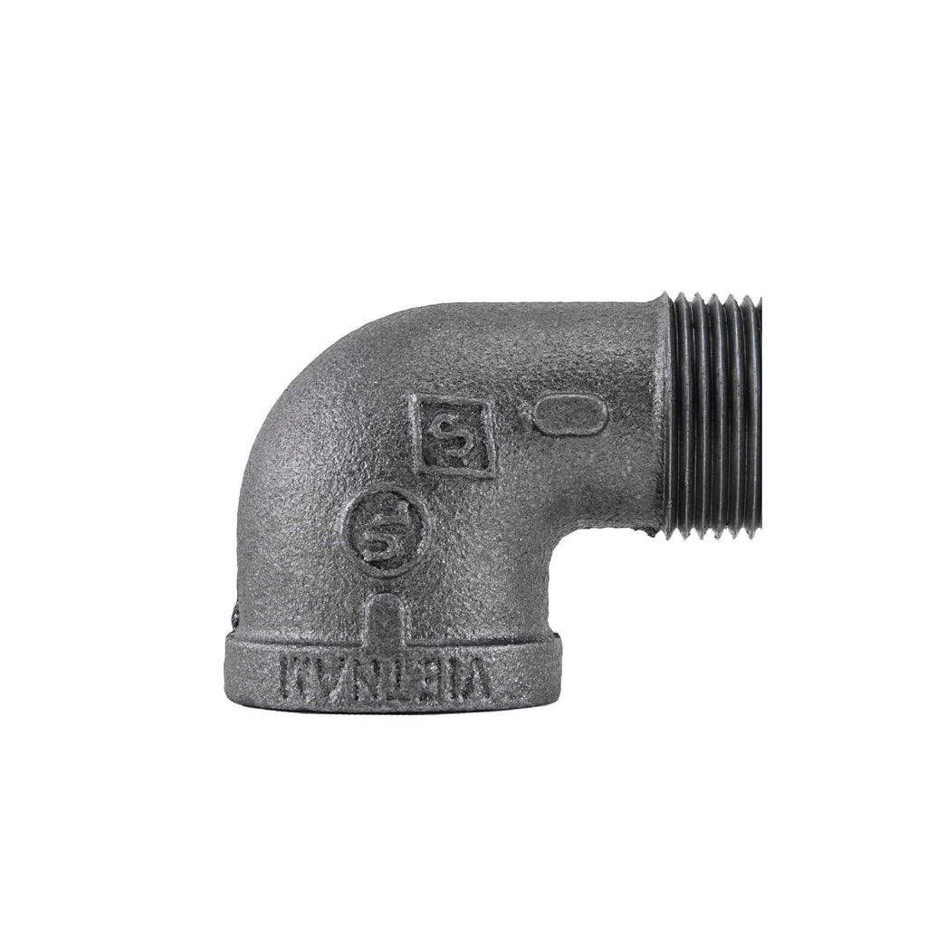1 in. Black 90 Degree Street Elbow
