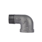 3/4 in. Black 90 Degree Street Elbow