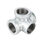 1 1/4 in. Galvanized Iron Side Outlet Tee