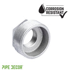 2 in. x 1/2 in. Galvanized Iron Bushing