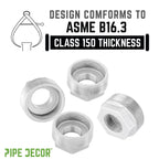 2 in. x 3/4 in. Galvanized Iron Bushing