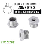 3/4 in. x 1/4 in. Galvanized Iron Bushing