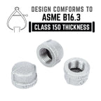 1/4 in. Galvanized Iron Cap