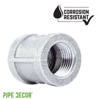 1/2 in. Galvanized Iron Coupling