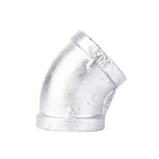 1 1/2 in.  Galvanized Iron 45 Degree Elbow