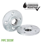 1/4 in. Galvanized Iron Floor Flange